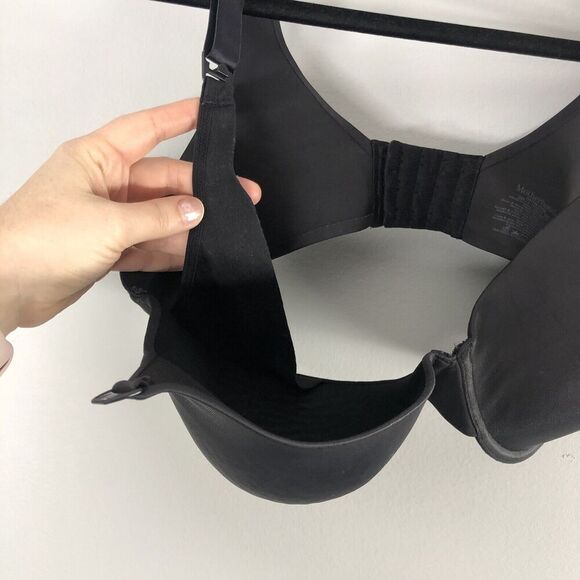 Motherhood Intimates Size 38D Full Coverage Underwire Black Nursing Bra - Picture 9 of 11